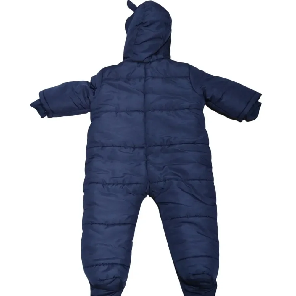 The Children's Place Baby Boy Navy Blue Snowsuit 9-12 Month